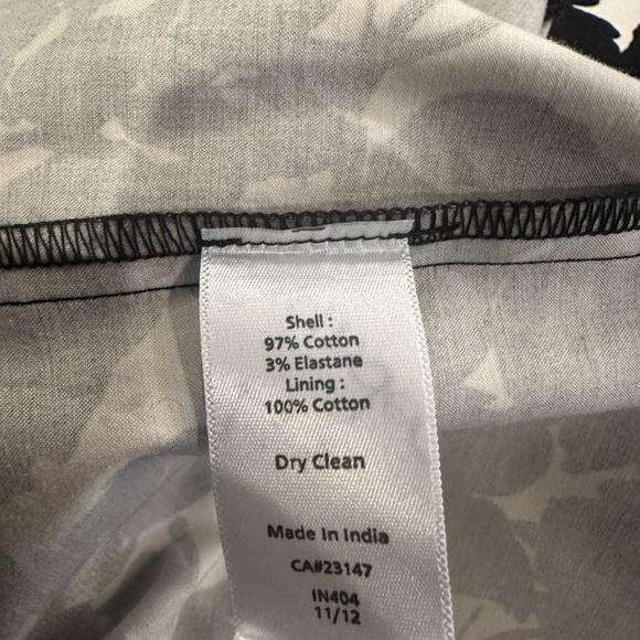 Talbots Black and White Dress - Picture 5 of 6